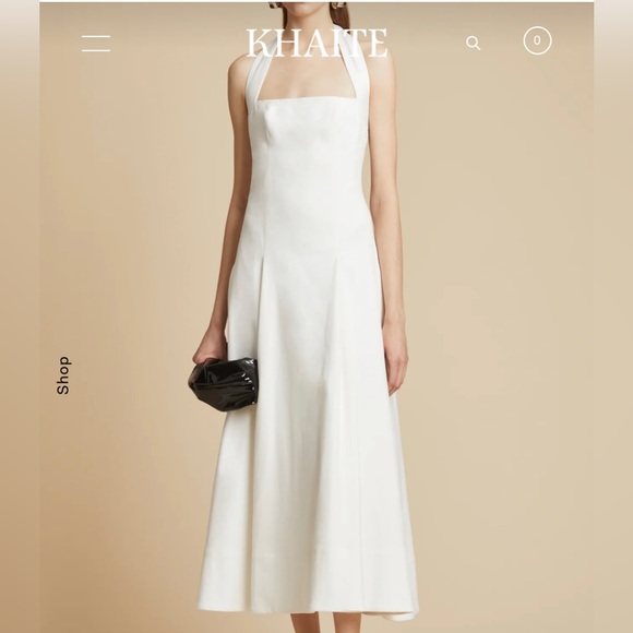 KHAITE Dresses & Skirts - Khaite, THE LALITA DRESS in White